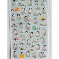 Japan Mind Wave Kawaii Penguins Stickers Sheet