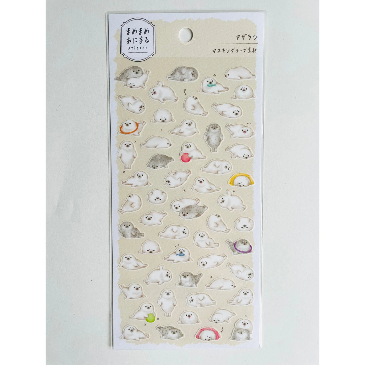 Japan Mind Wave Kawaii Seals Stickers Sheet