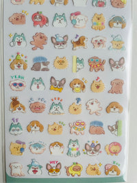 Japan Mind Wave Mood Icon Puppy Dog Kawaii Stickers