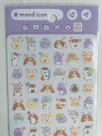 Japan Mind Wave Mood Icons Bunny Rabbit Kawaii Stickers