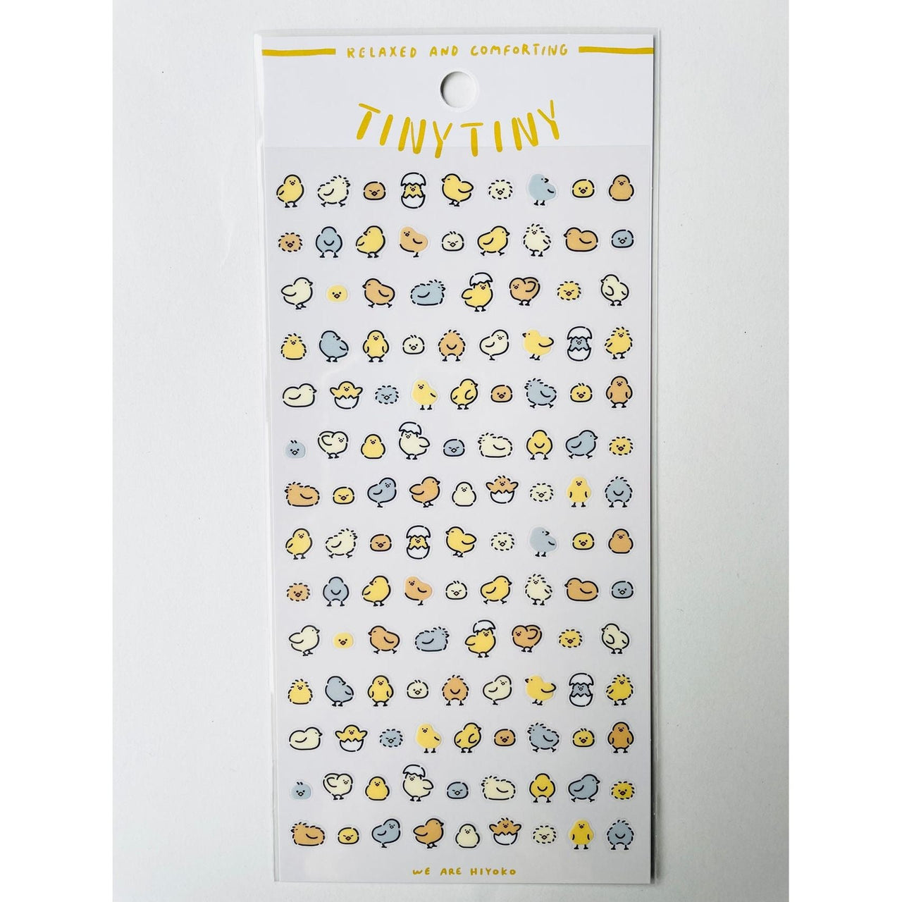 Japan Mind Wave Tiny Tiny We Are Hiyoko Kawaii Baby Chicks Stickers Sheet