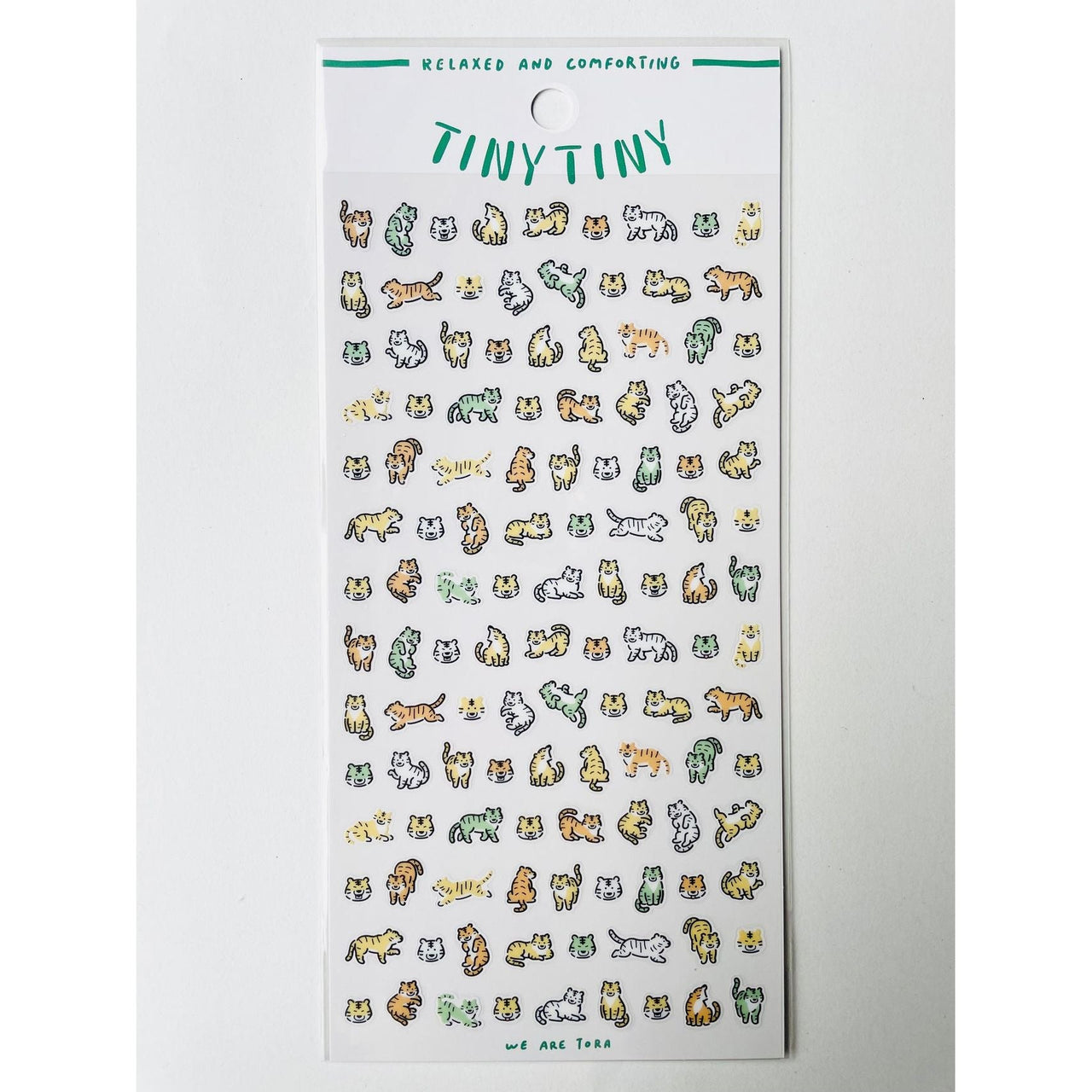 Japan Mind Wave Tiny Tiny We Are Tora Kawaii Tigers Stickers Sheet