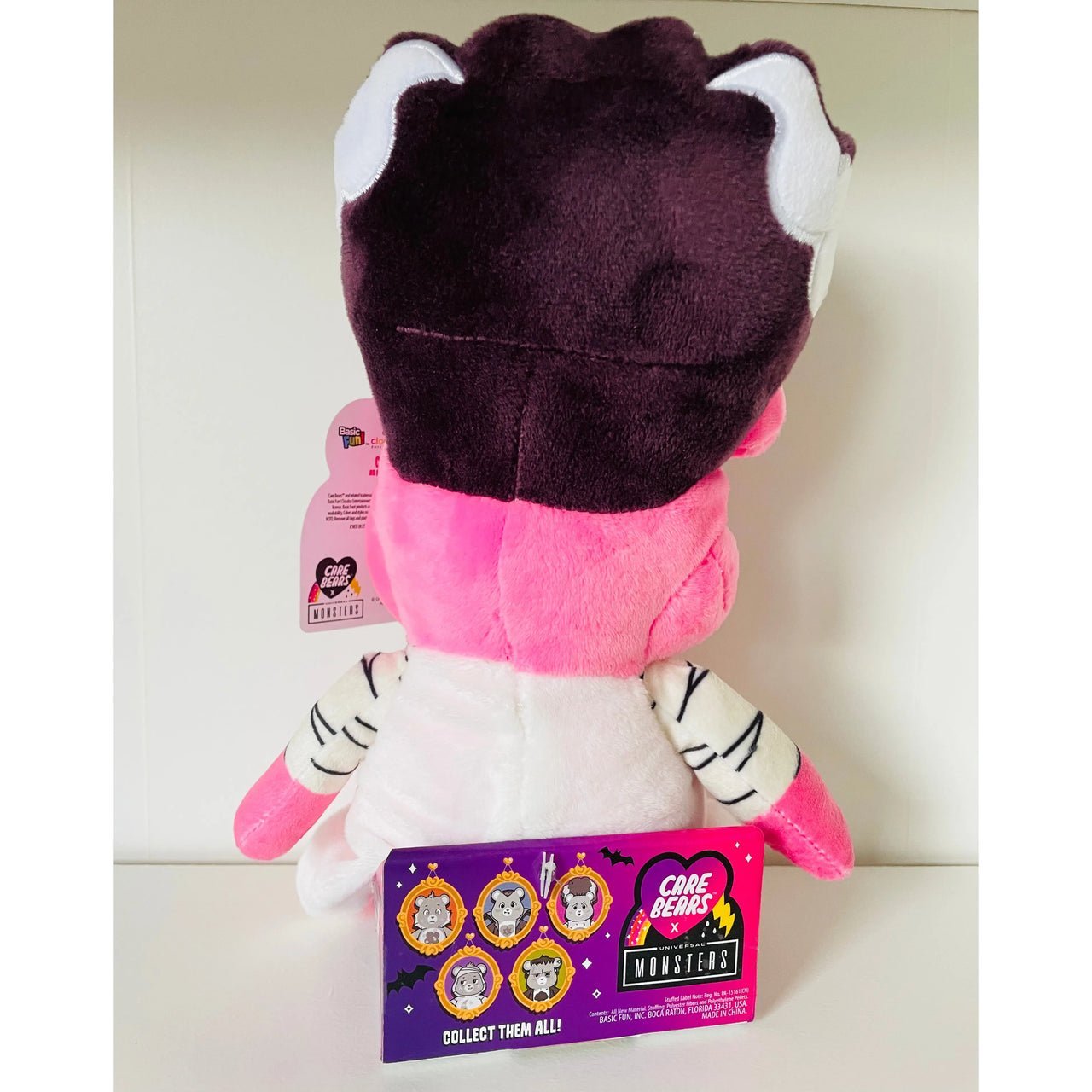 Care Bears 22cm Plush Universal Monsters Cheer as Bride of Frankenstein - Neko Stationary