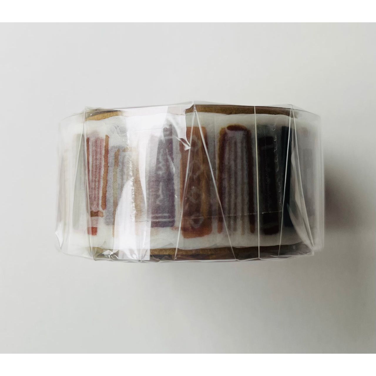 Japan Mind Wave Brown Book Masking Washi Tape - Neko Stationary