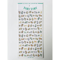 Japan Mind Wave Tiny Tiny We Are Tora Kawaii Tigers Stickers Sheet - Neko Stationary
