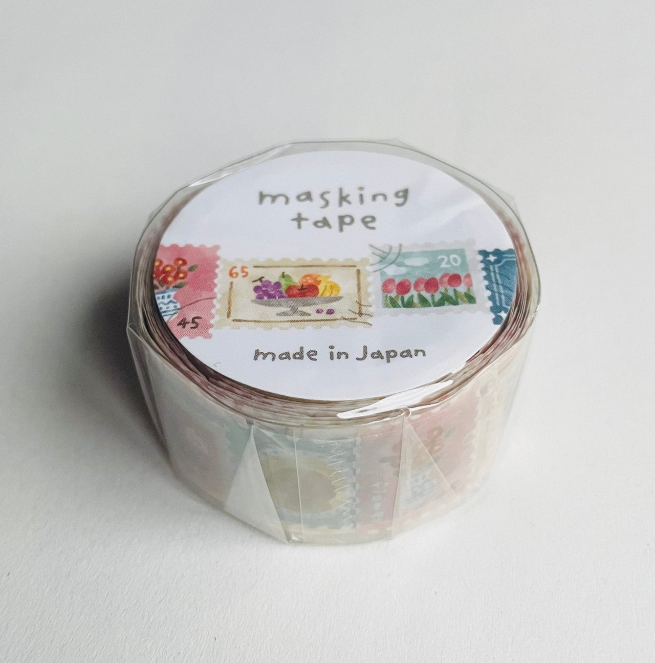 Japan Mind Wave Washi Tape Nature Stamps Masking Tape - Neko Stationary