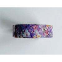 Japan Sanrio Transparent Decoration Washi Tape - Kuromi - Neko Stationary