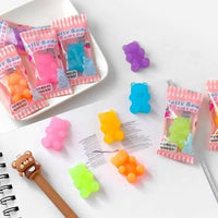 Jelly Bear Eraser – Candy Style Gummy Bear Eraser - Assorted Colours - Neko Stationary