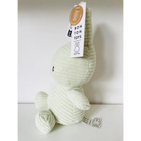 Miffy Corduroy Eco Fresh Mint Plush Bunny 23cm - Neko Stationary