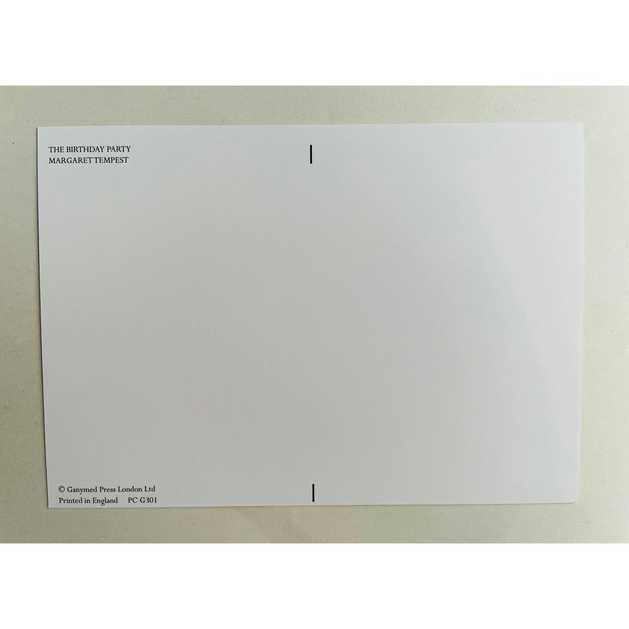 The Birthday Party - Cute Bunnies - Margaret Tempest Postcard - Neko Stationary