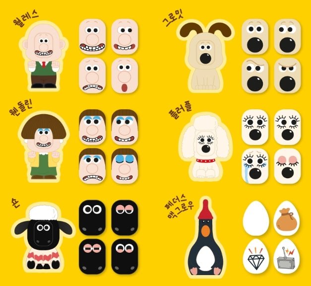 Wallace & Gromit Face Change Figure – Blind Box - Neko Stationary